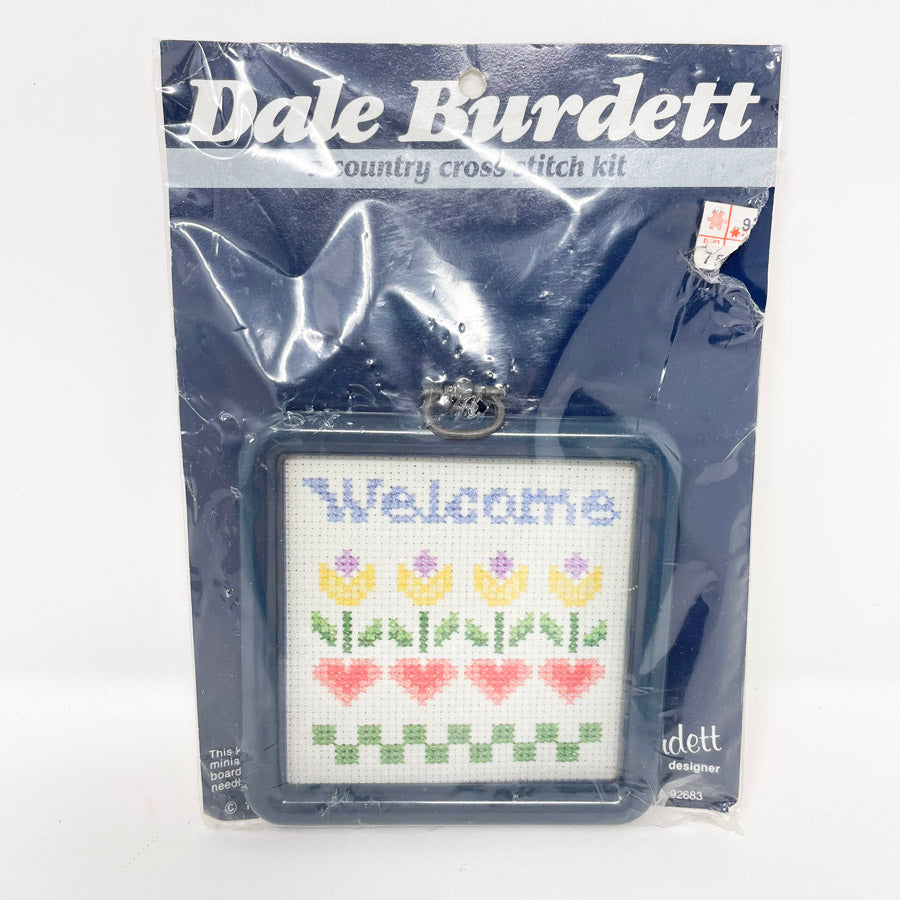 Dale Burdett Cross Stitch Kit - Welcom