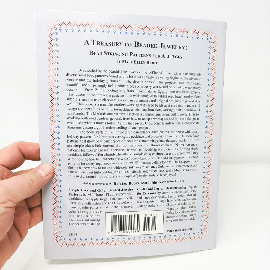 A Treasury of Beaded Jewelry: Bead Stringing Patterns for All Ages by Mary Ellen Harte