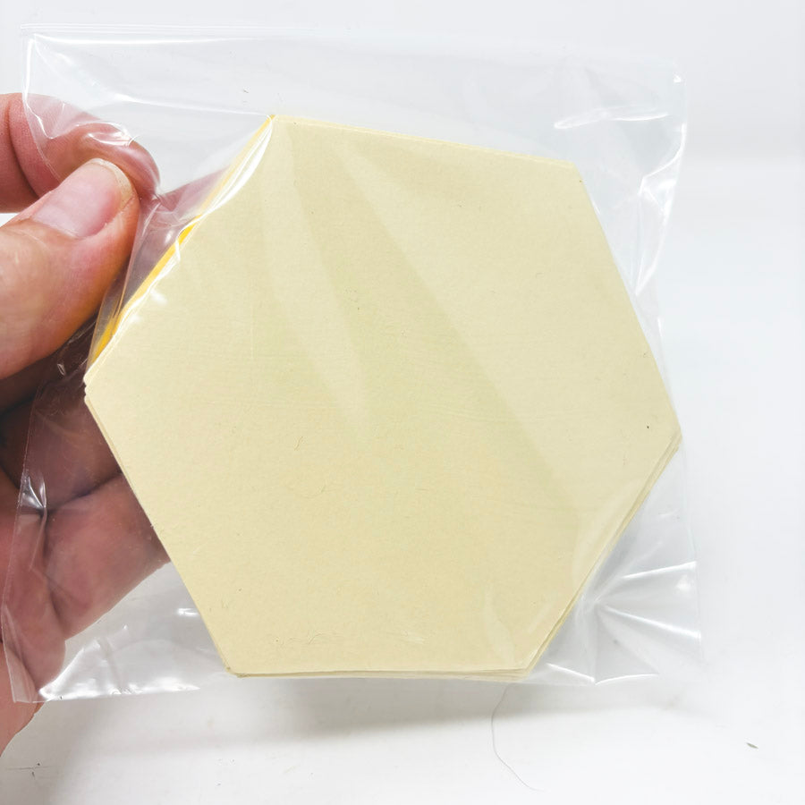 4" Paper Hexagon Quilting Templates