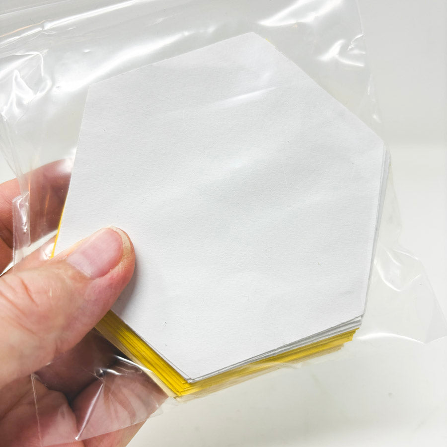 4" Paper Hexagon Quilting Templates
