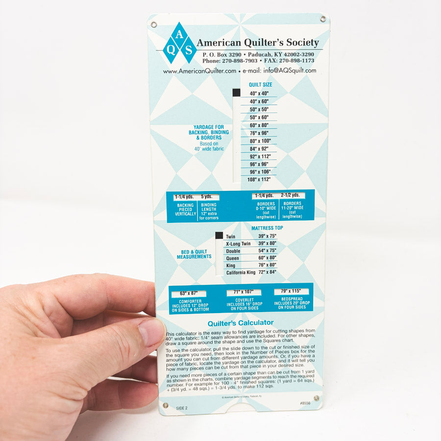Quilter's Calculator by American Quilter's Society