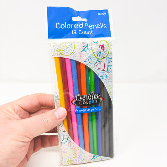 12 Creative Colors Colored Pencils
