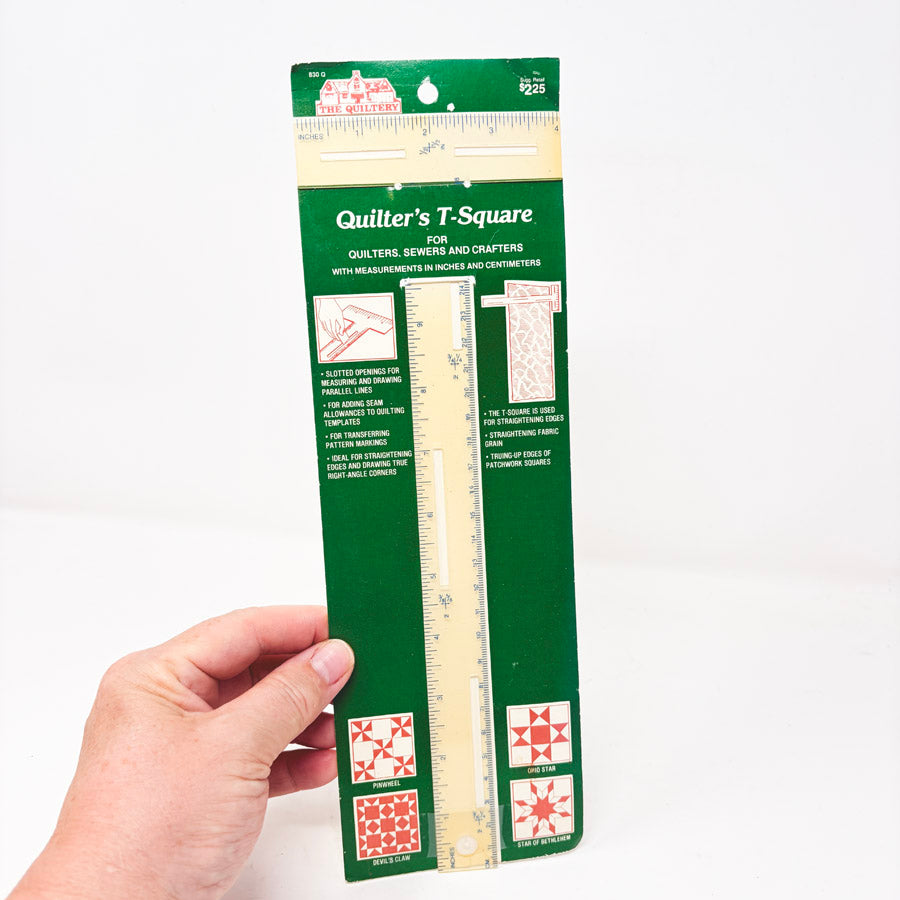 Quilter's T-Square Sewing Tool