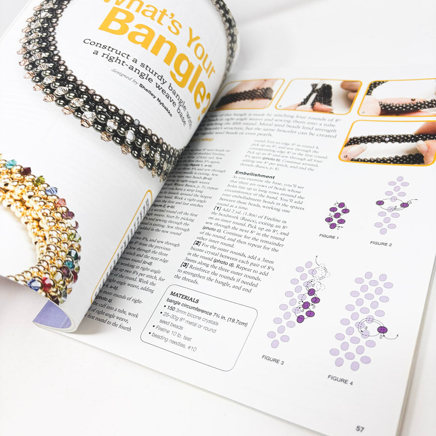 Stitch Workshop: Right-Angle Weave from Bead&Button Magazine
