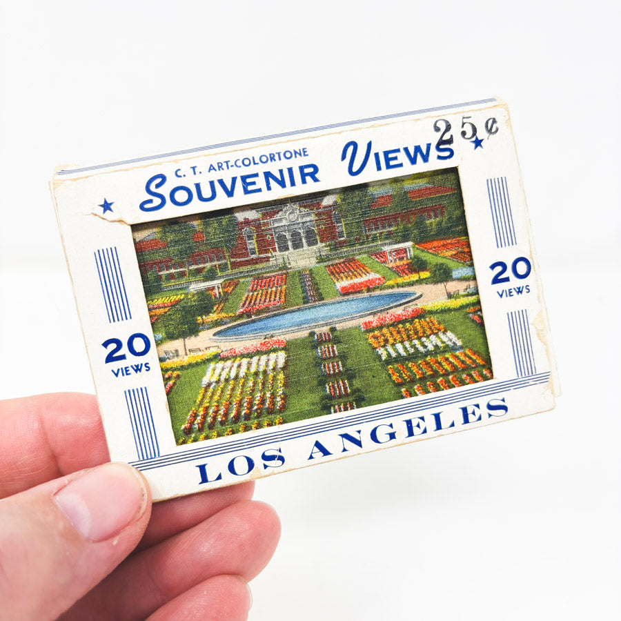 Vintage C.T. Art-Colortone Souvenir Views of Los Angeles Cards
