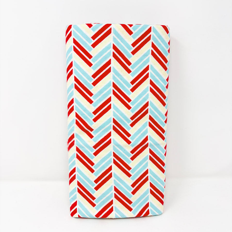 2 yds x 42" Three Color Chevron Flannel Fabric