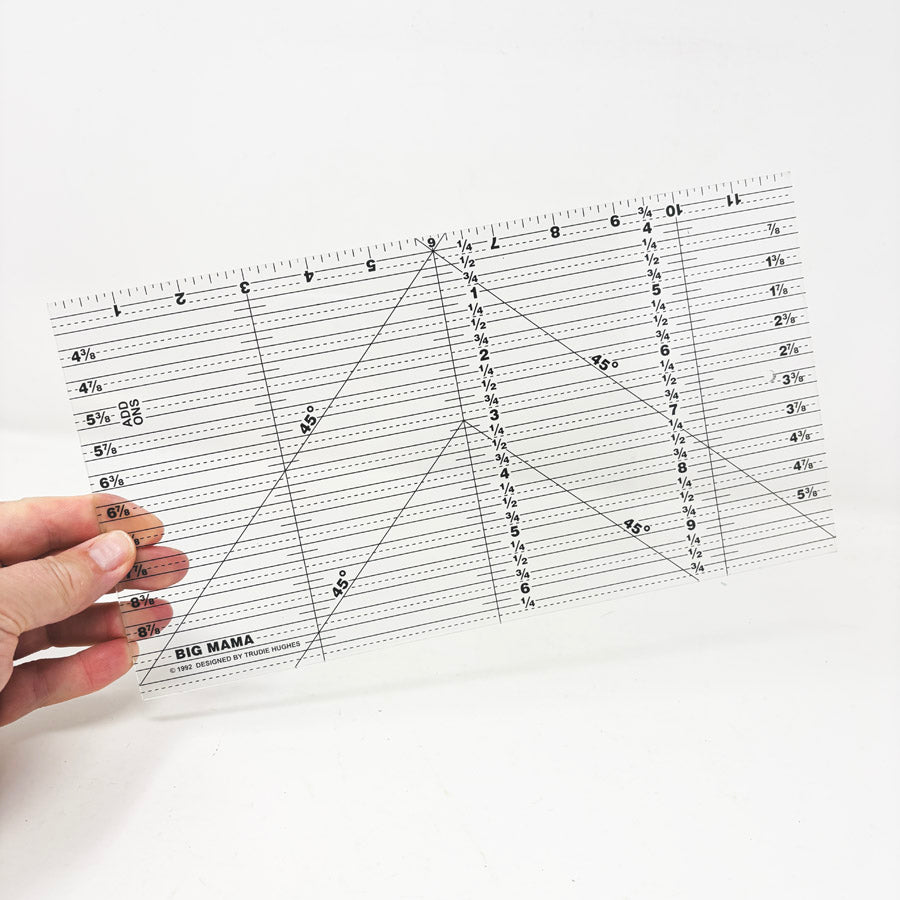 Big Mama Quilting Ruler