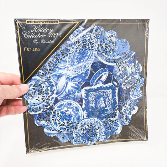 1995 Holiday Collection Doilies