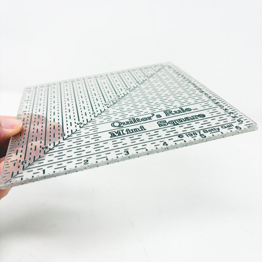8" Quilter's Rule Mini Square by Betty Gall