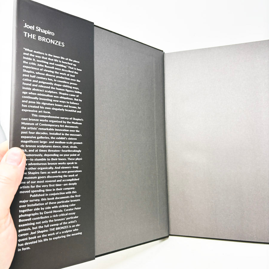 Joel Shapiro The Bronzes Exhibition Book