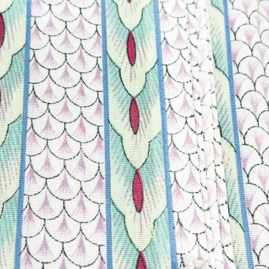 2 yds x 56" Art Deco Cotton Fabric (Fade Mark)