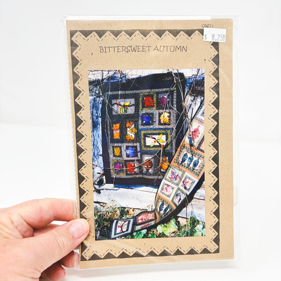 Bittersweet Pattern Bittersweet Autumn Quilting Pattern – Hello Art Hatchery