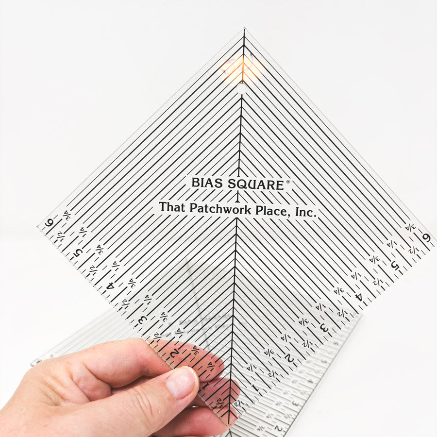 The Patchwork Place Bias Quilting Square