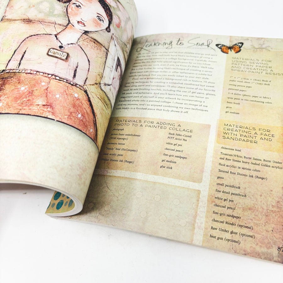 Taking Flight Creativity Book by Kelly Rae Roberts