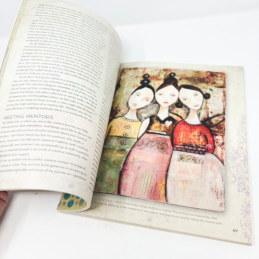 Taking Flight Creativity Book by Kelly Rae Roberts