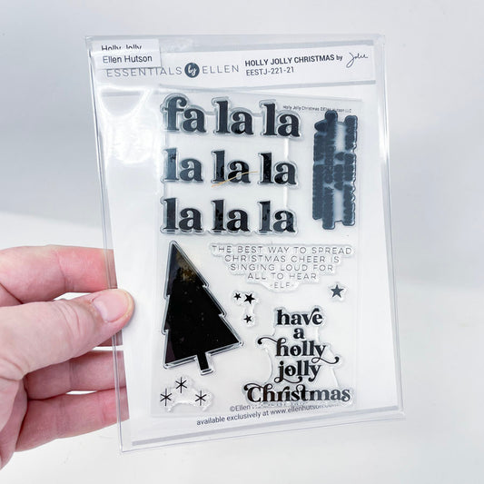 Holly Jolly Christmas - Essentials by Ellen Cling Stamp