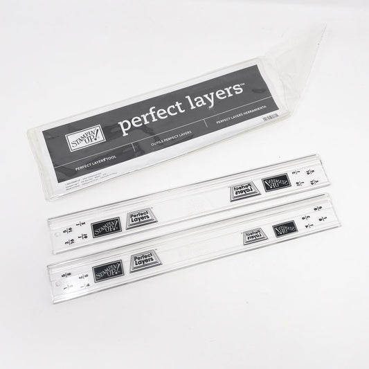 Stampin Up Perfect Layers Rulers