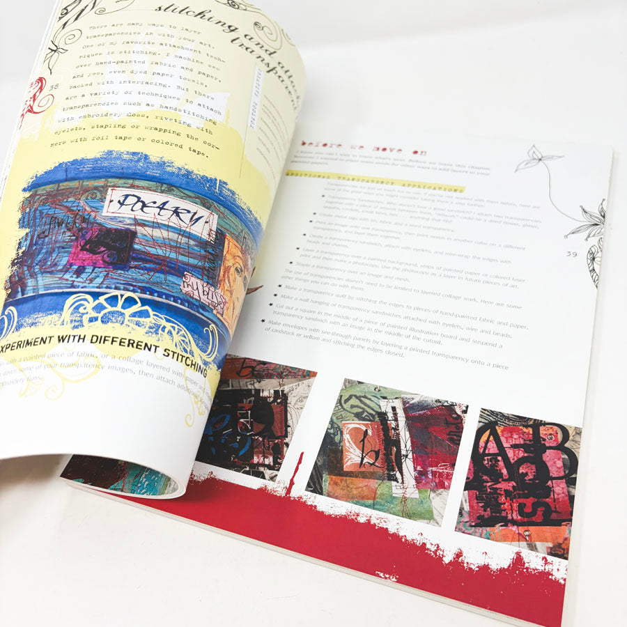 Collage Unleashed Book by Traci Bautista