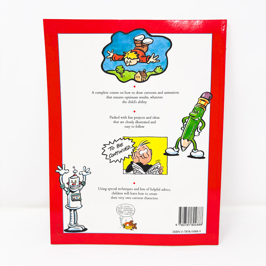 How To Draw and Paint Cartoons and Animation Book by Paul Johnson