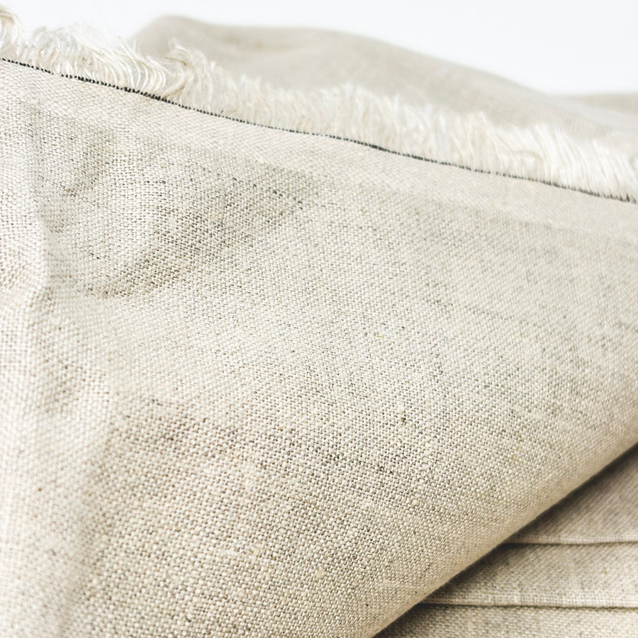 1.5 yd x 54" Tan Loose Weave Linen Style Blend Fabric