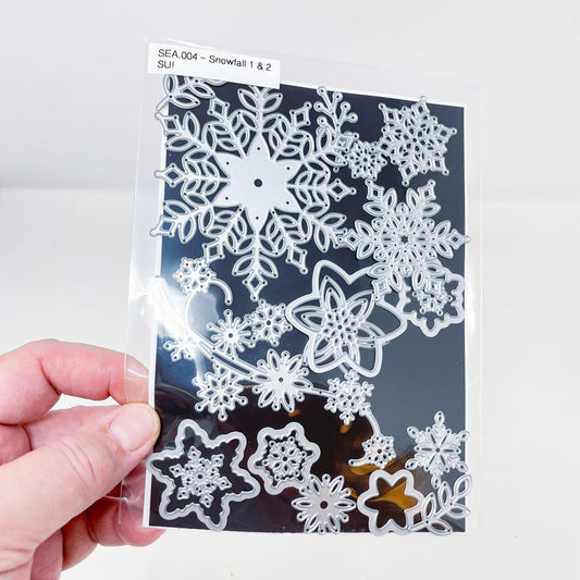 Snowfall 1 & 2 Die Set - Stampin' Up