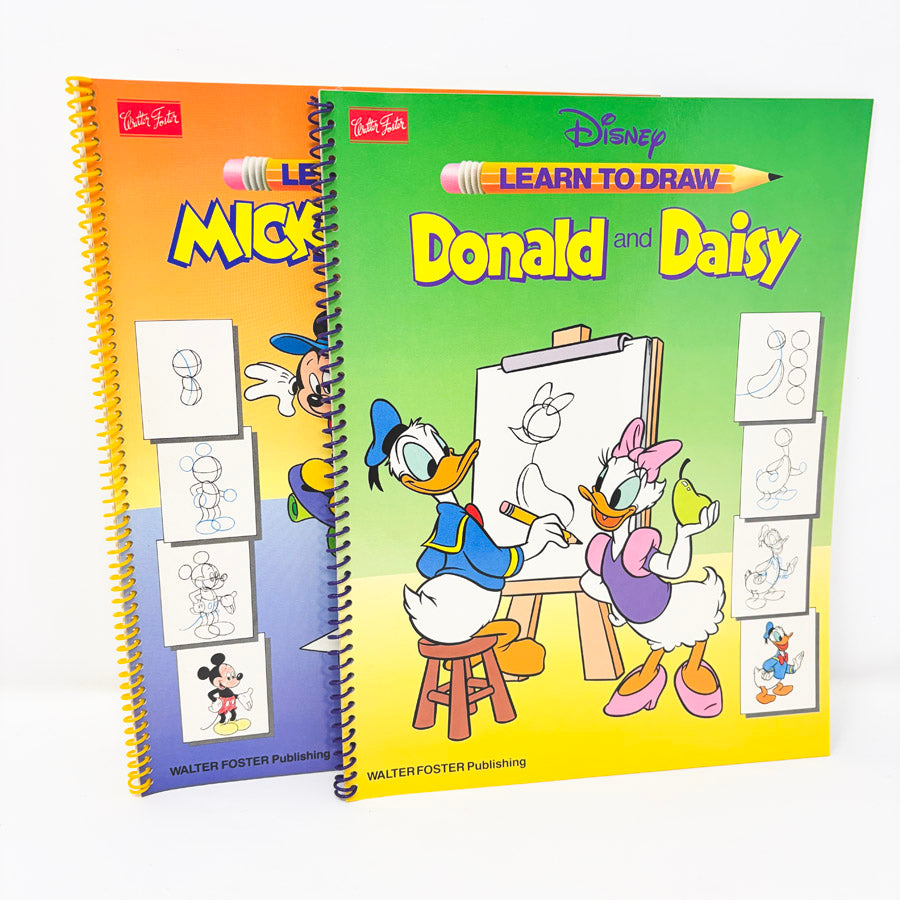 Walter Foster Learn To Draw Disney Characters Books