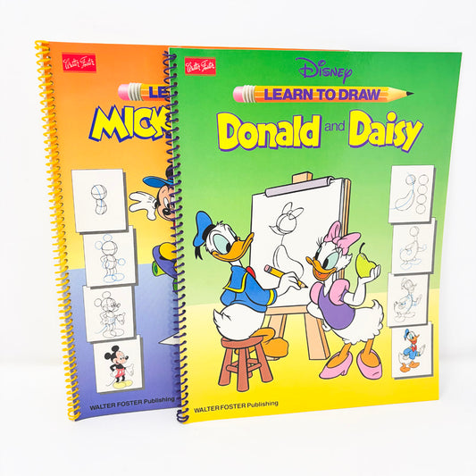 Walter Foster Learn To Draw Disney Characters Books