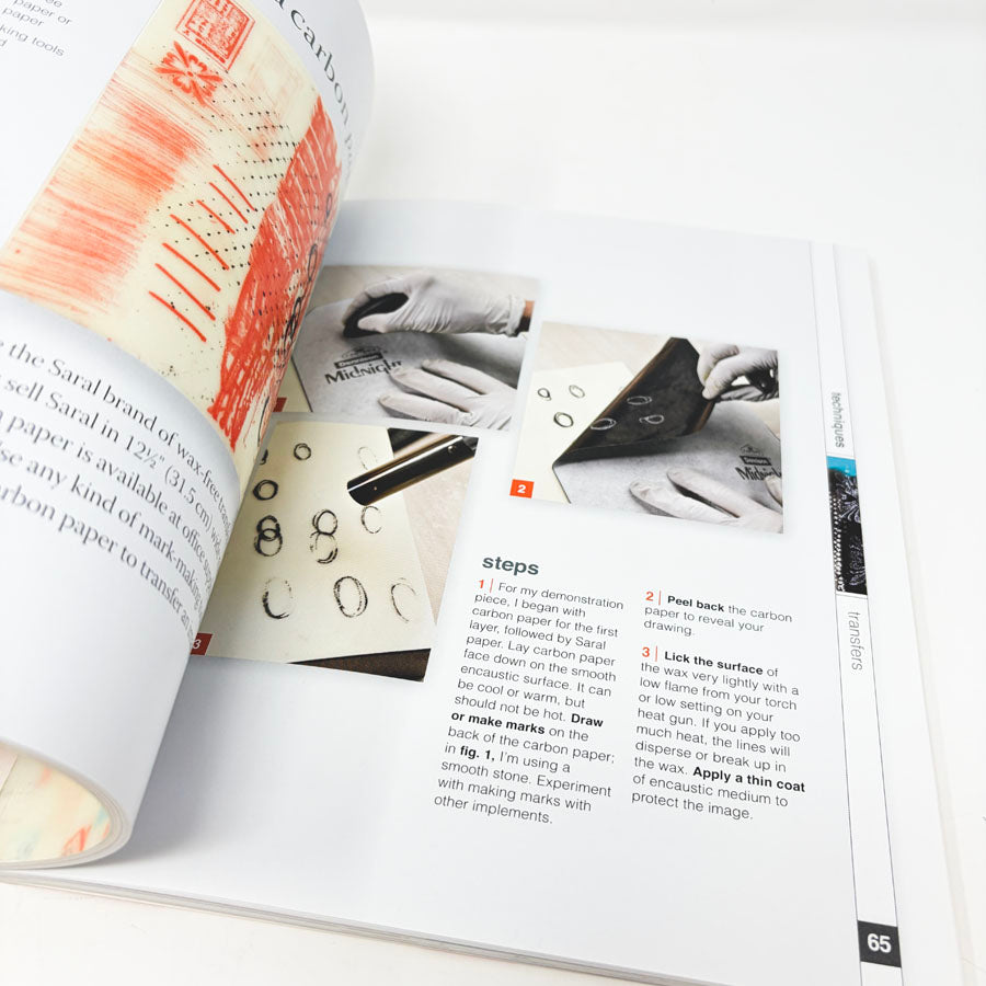 The Encaustic Studio Book by Daniella Woolf