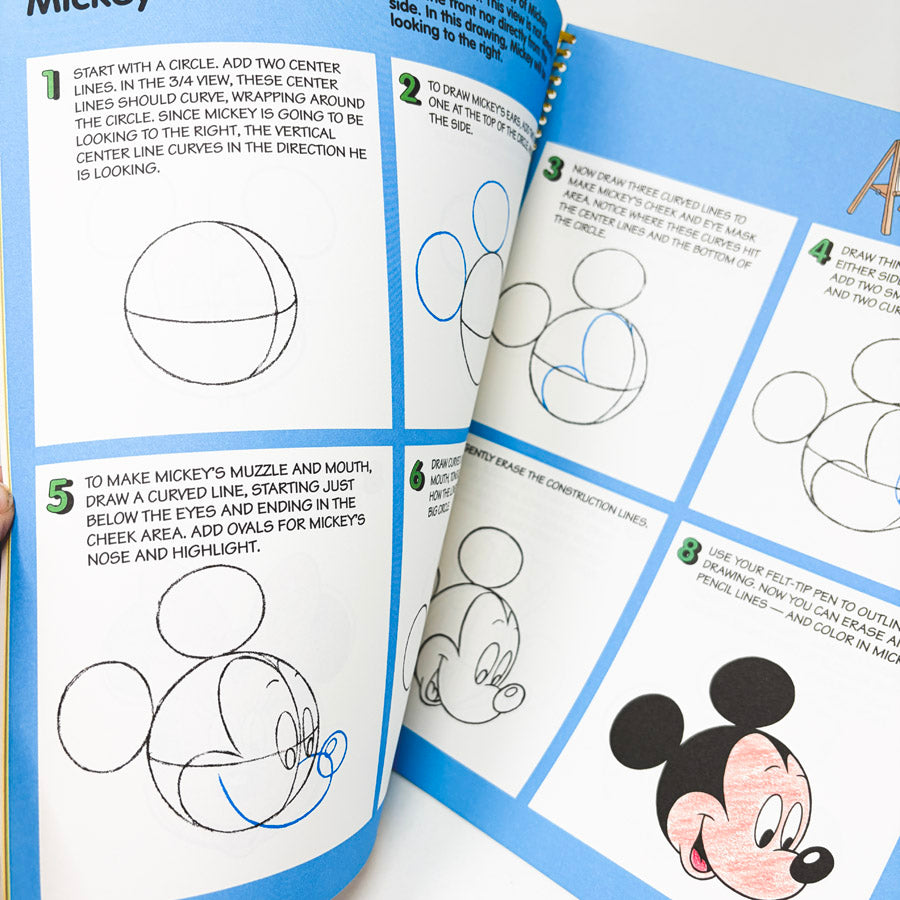 Walter Foster Learn To Draw Disney Characters Books