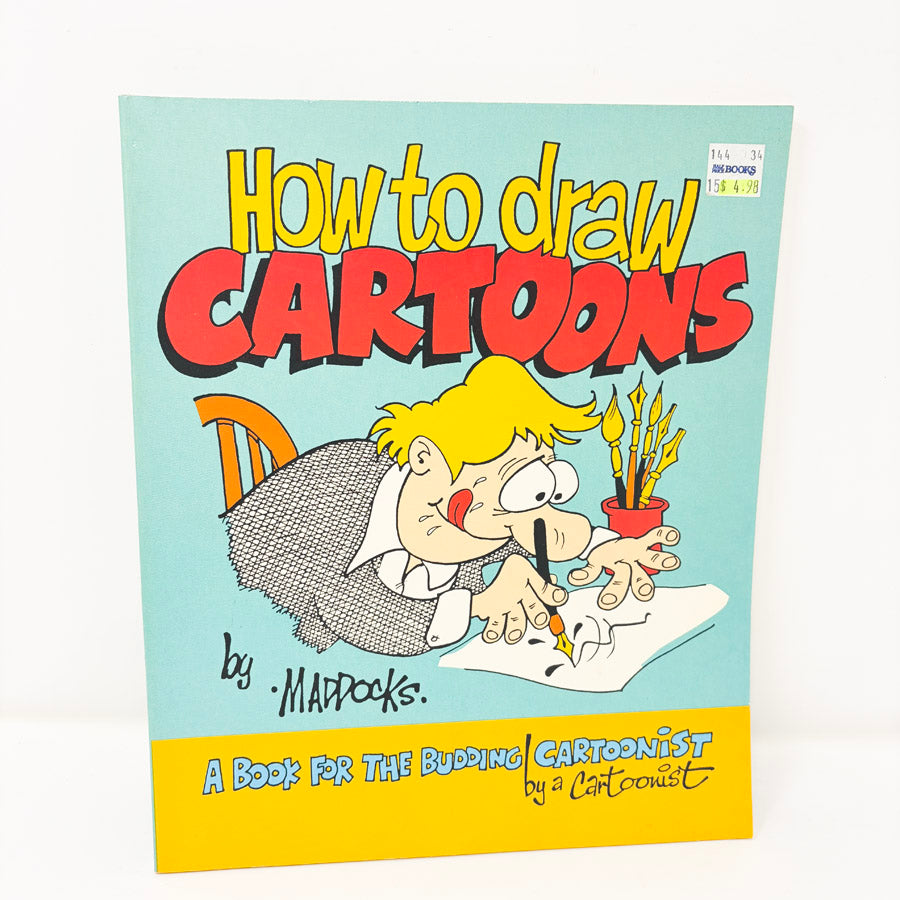 How to Draw Cartoons Book by Maddocks