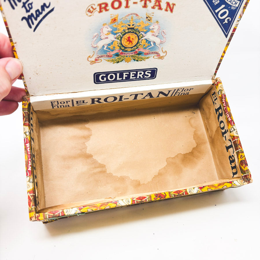 Vintage Wood Cigar Boxes