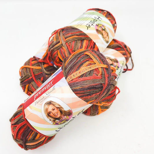 Premier Yarn - Deborah Norville Collection - Hipster Ribbon Yarn - Foliage (1)