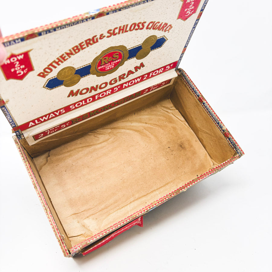 Vintage Wood Cigar Boxes