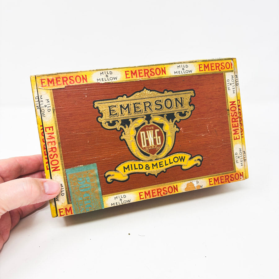 Vintage Wood Cigar Boxes