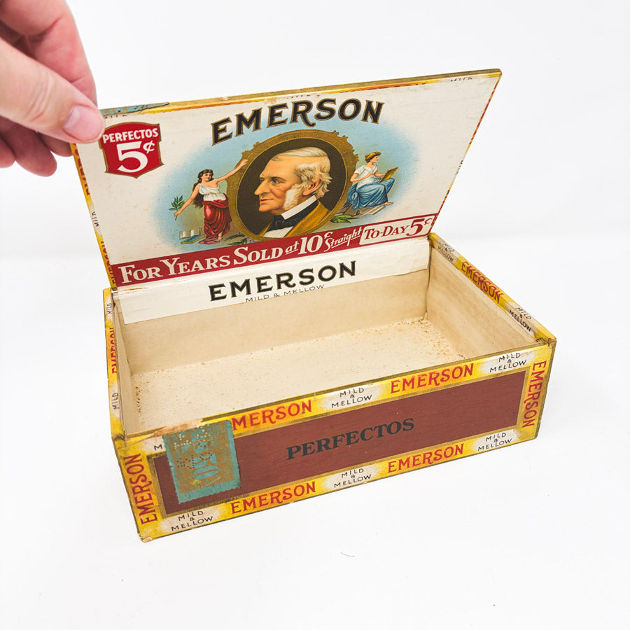 Vintage Wood Cigar Boxes