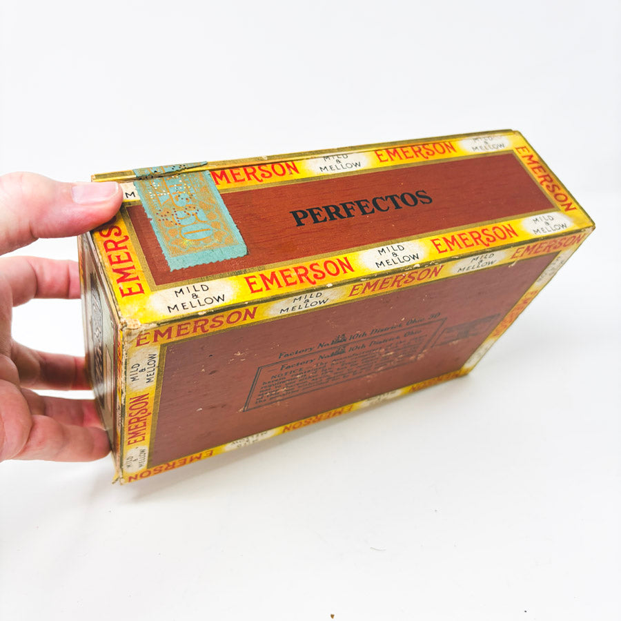 Vintage Wood Cigar Boxes