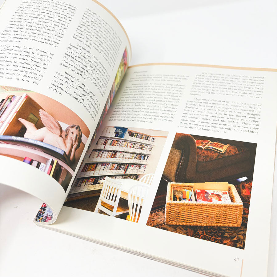 Organizing Your Craft Space Book by Jo Packham