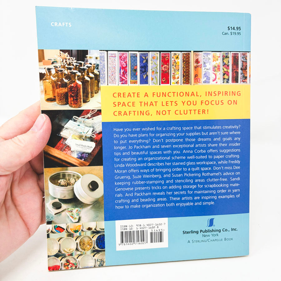 Organizing Your Craft Space Book by Jo Packham
