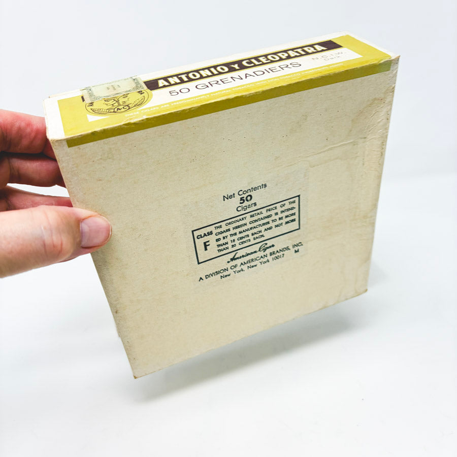 Vintage Cardboard Cigar Boxes