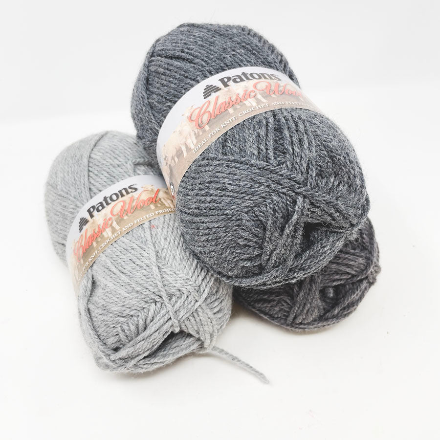 Patons Classic Wool and Classic Wool Worsted