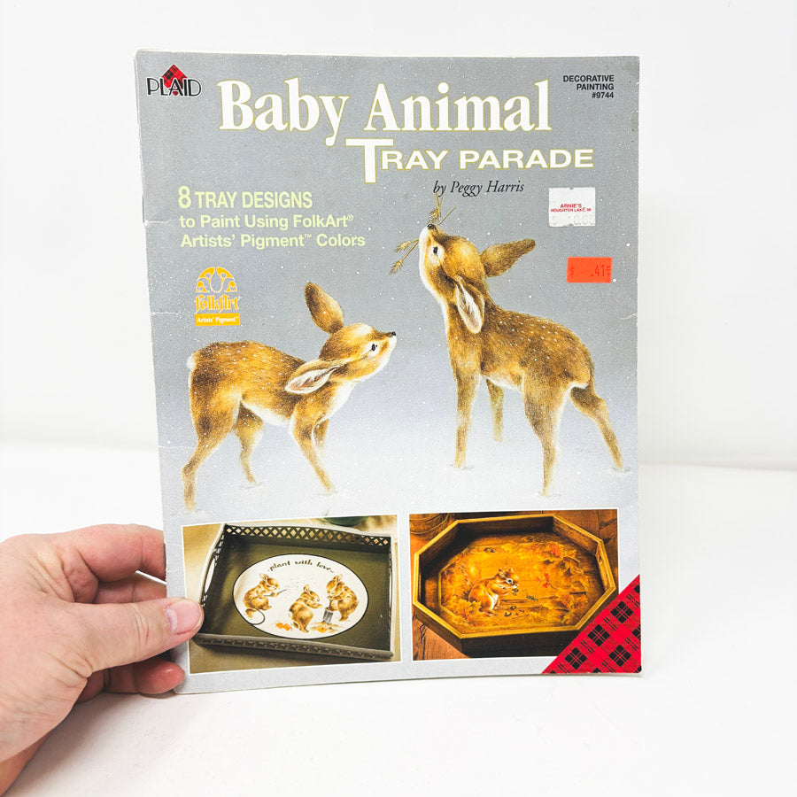 Baby Animal Tray Parade by Peggy Harris