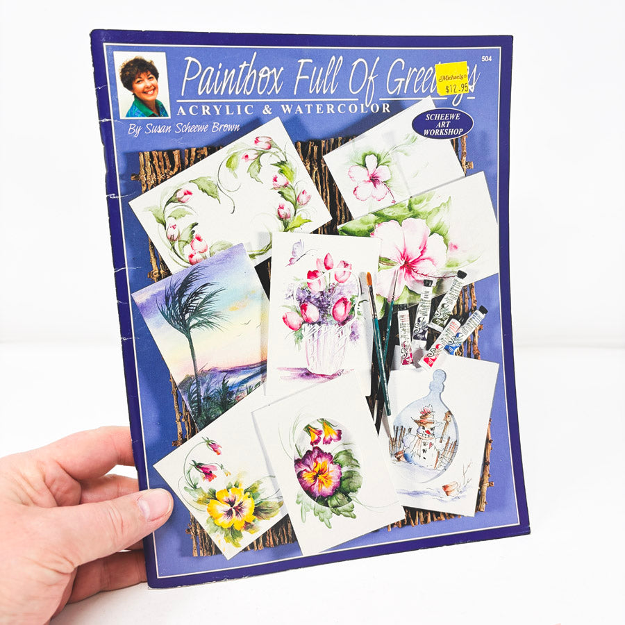 Paintbox Full of Greetings Acrylic & Watercolor