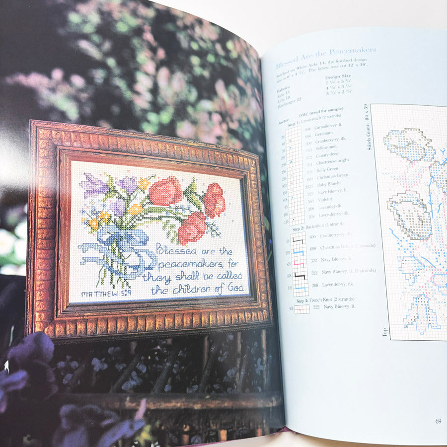 Inspirational Cross-Stitch Book by Bucilla