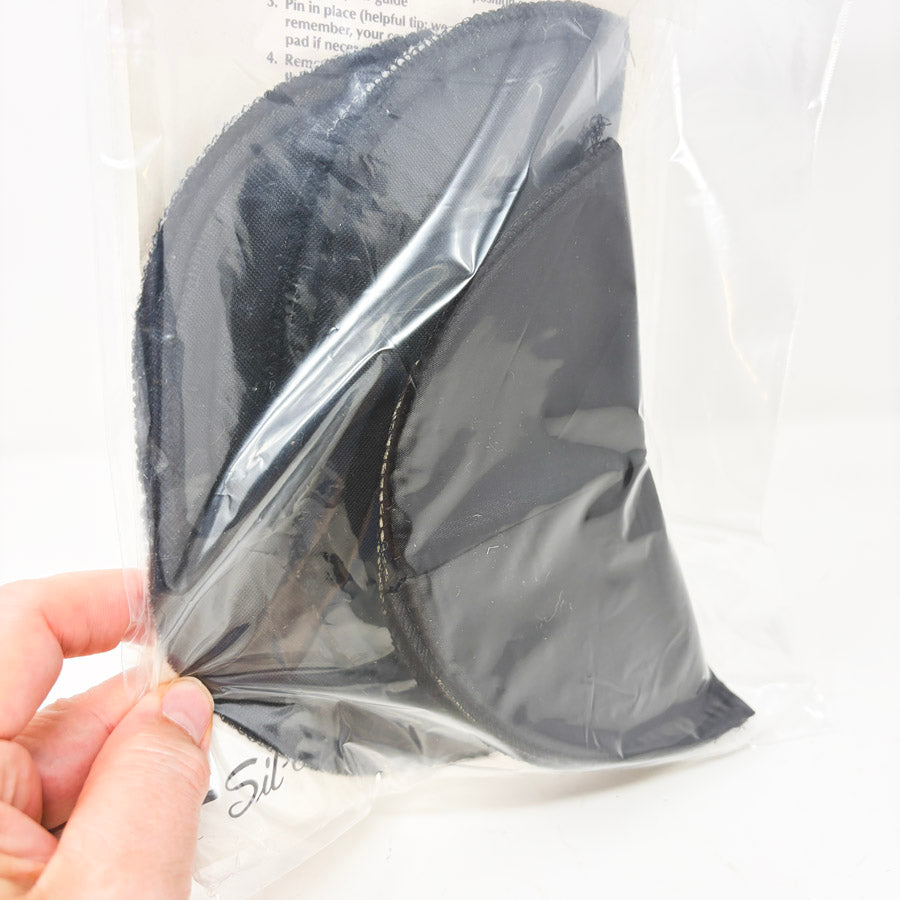 4pk Black Shoulder Pads