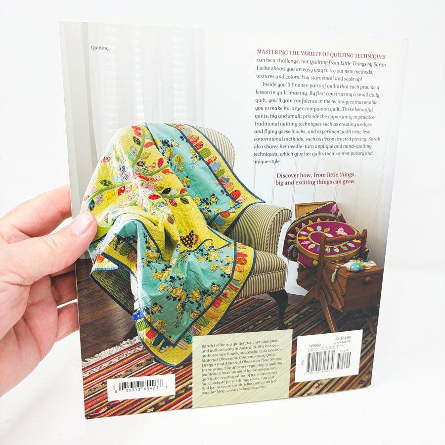 Quilting from Little Things Book by Sarah Fielke