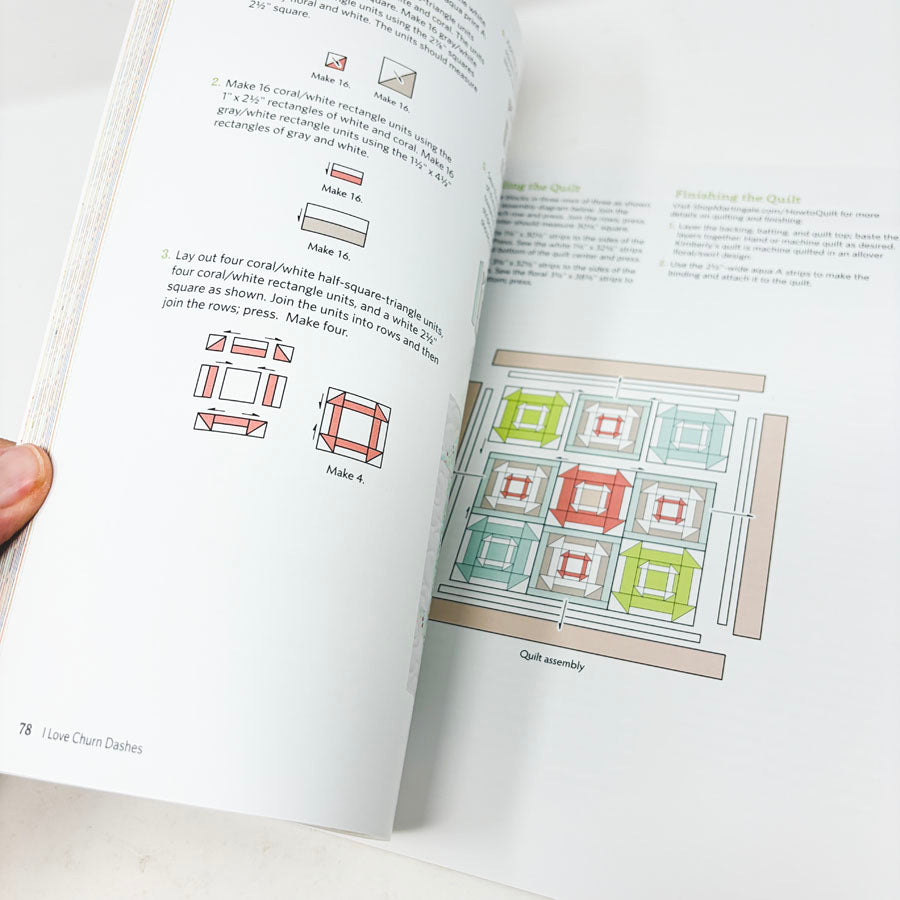 I Love Quilt Dashes Book