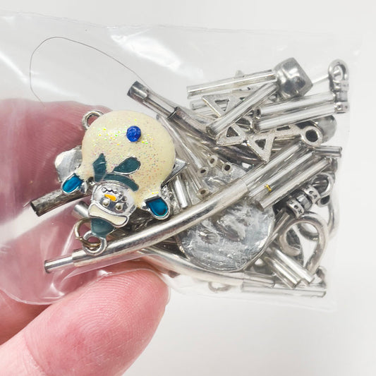 Small Metal Mix Bead & Pendant Bundle