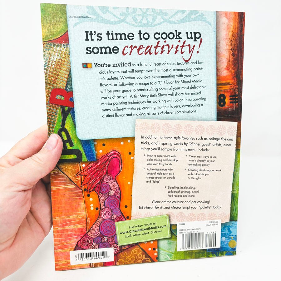 Flavor for Mixed Media Book by Mary Beth Shaw
