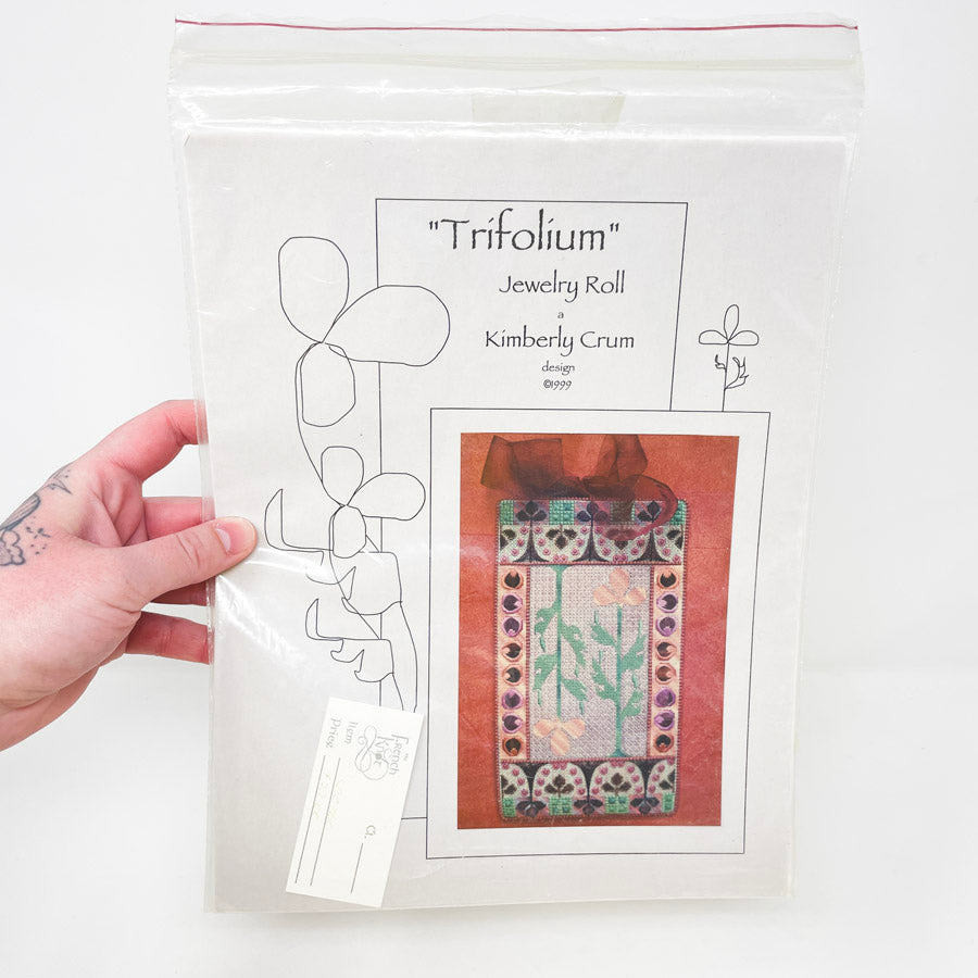 Trifolium Needle Roll Needlework Pattern by Kimberly Crum