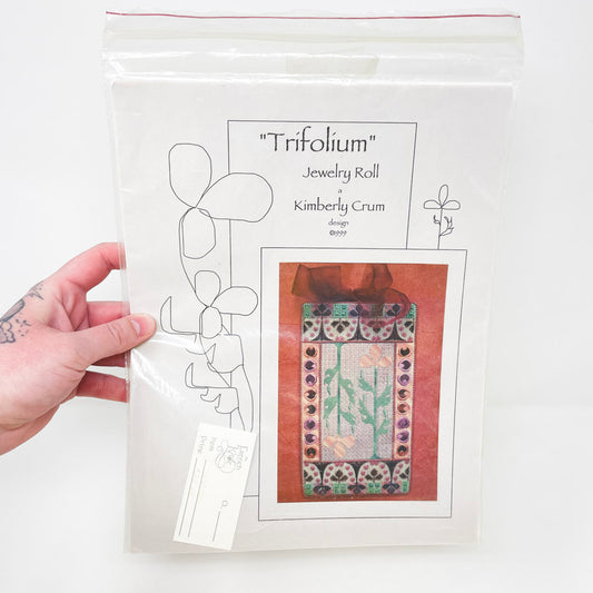 Trifolium Needle Roll Needlework Pattern by Kimberly Crum